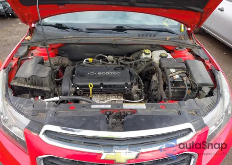 2015 Chevrolet Cruze Ls Auto из США, поврежденный, VIN 1G1PA5SH4F7297066